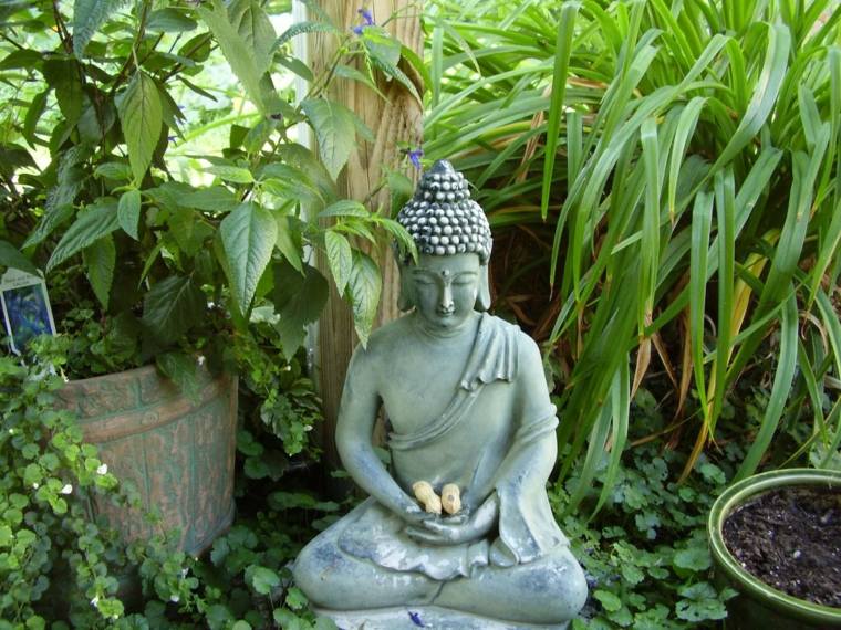 statue decoration asiatique jardins