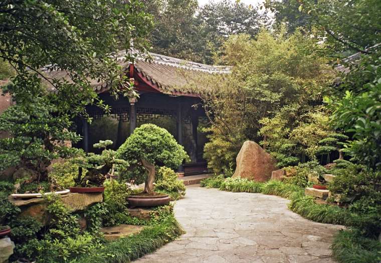 jardin zen deco tradionnelle 