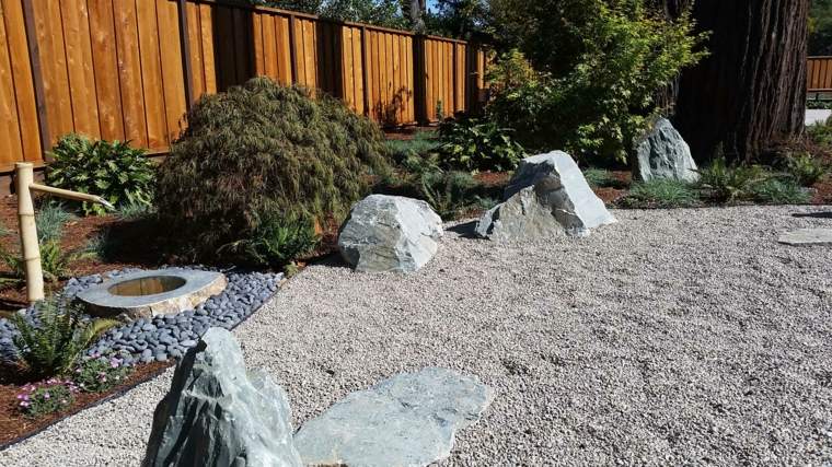 déco jardin zen pierres