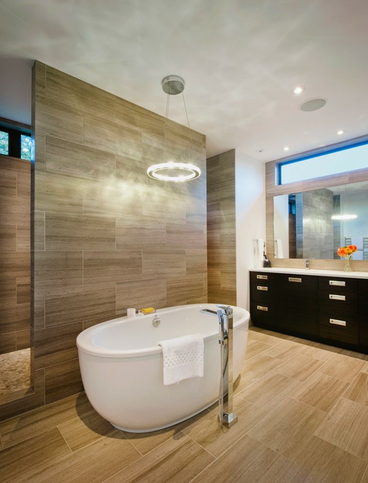 décoration intérieure salle de bain moderne