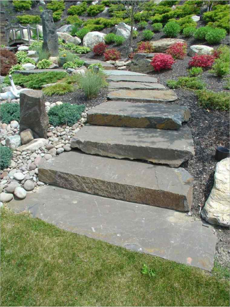escalier design pierre contemorain jardin