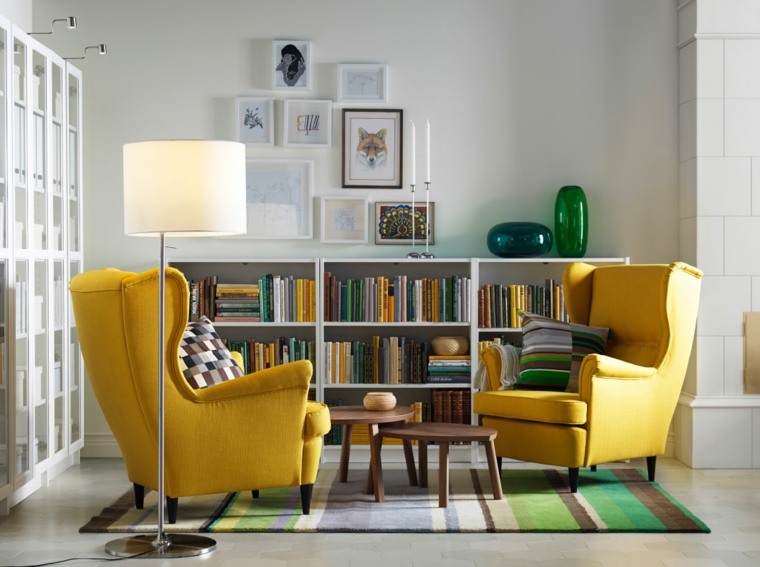 fauteuil crapaud jaune design