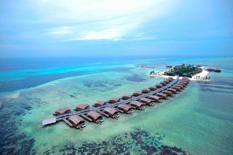 vacances maldives hôtel luxe 5 etoile