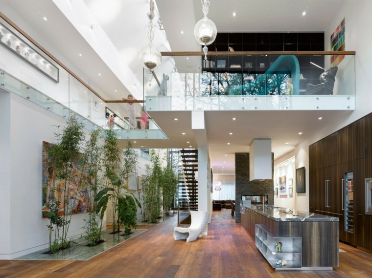 interieur escalier deco design contemporain