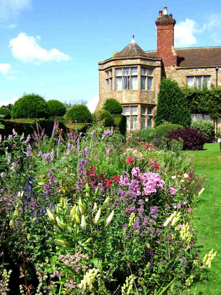 jardin anglais decoration plantes