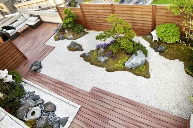 jardin et terrasse decoration style zen