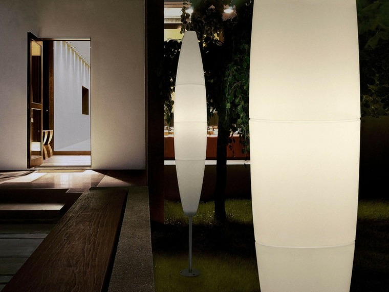 exterieur design lampadaire de jardin 