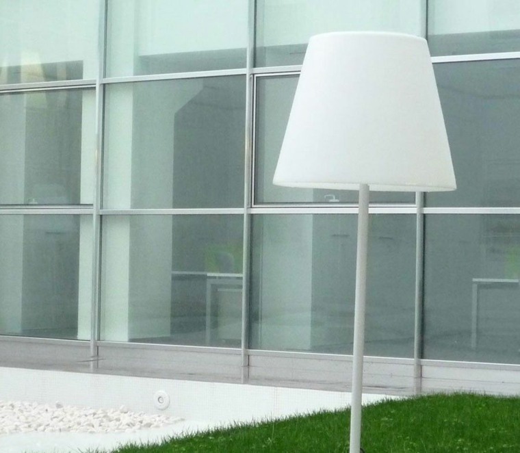 eclairage jardin lampe moderne