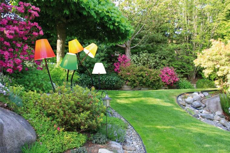 idee lampe jardins design moderne