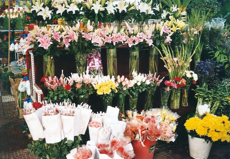 magasin de fleurs chine offrir bouquet monde