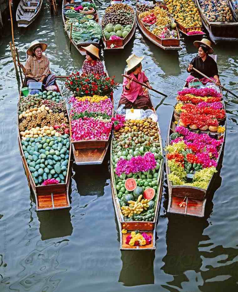 marché fleurs tradition idée offrir fleurs symbolique 