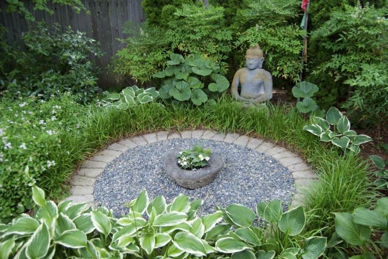 idee deco jardin zen pierre