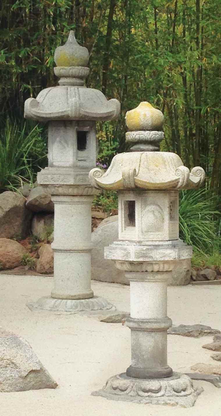 objet design japonais jardin