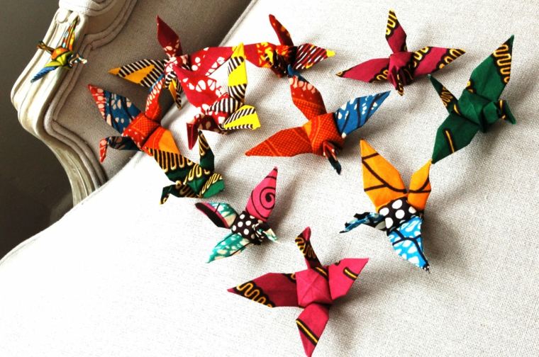 origami oiseau papier déco diy pâques printemps idée