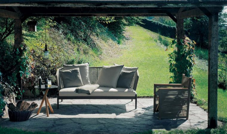 pergola jardin design meubles Roda