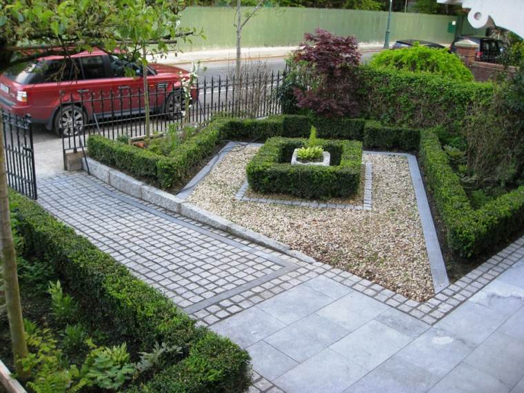 idée aménagement jardin petit espace extérieur déco pierre