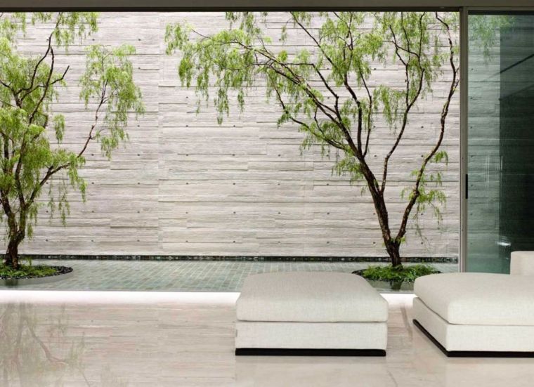 amenagement jardin interieur decoration style zen