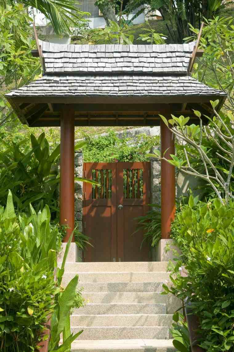 portes entree jardins zen