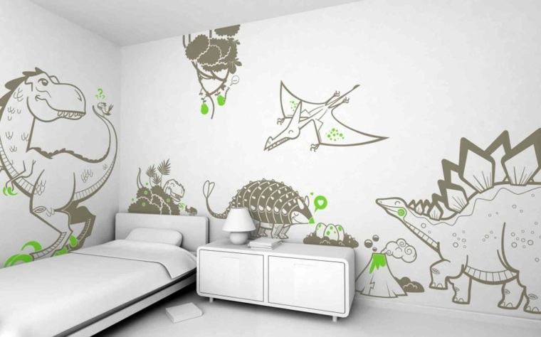 decoration mur chambre stickers muraux