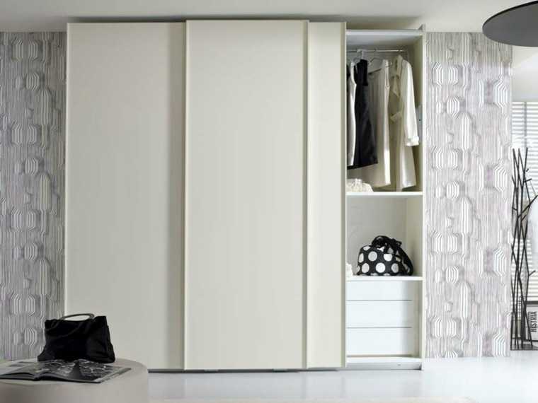armoire design chambre idée gain de place aménagement intérieur 