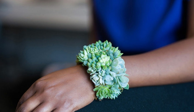 bracelet végétale tendance moderne idée 