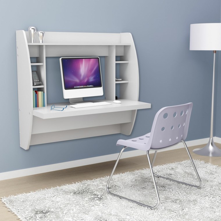 bureau pour ordinateur élégant bois idée bureau domicile aménagement chaise 