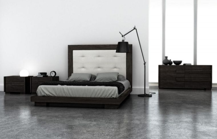 chambre à coucher moderne decor minimaliste