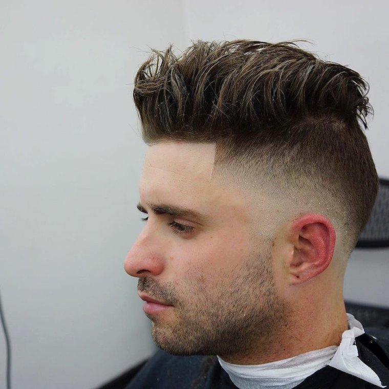 coupe pour homme tendance moderne idée coiffures 