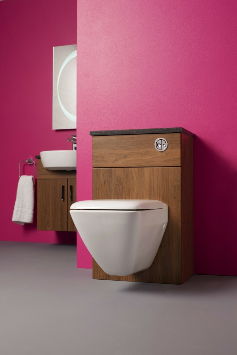 couleur peinture toilette meubles bois