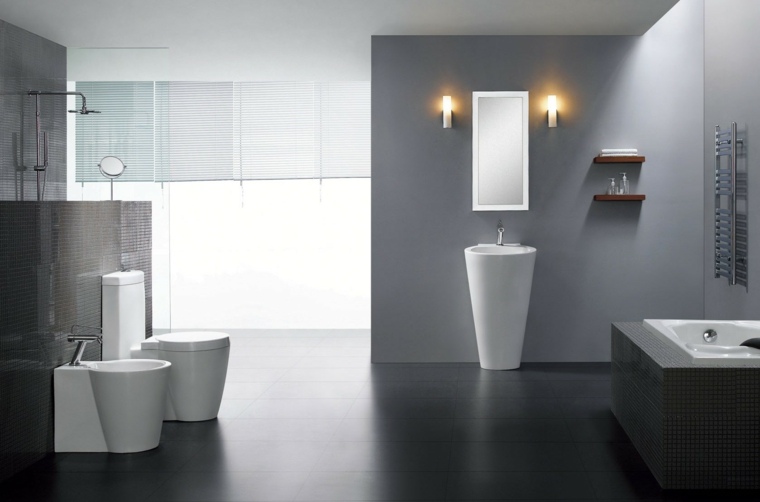 meubles toilettes design minimaliste