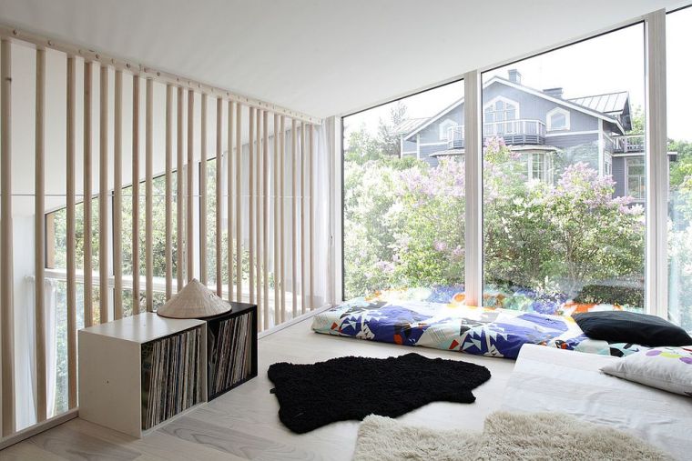 decoration de veranda mobilier design scandinave