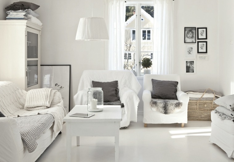 design intérieur moderne blanc