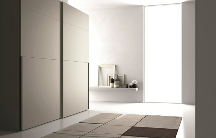armoire blanche bois design moderne intérieur chambre ameublement 