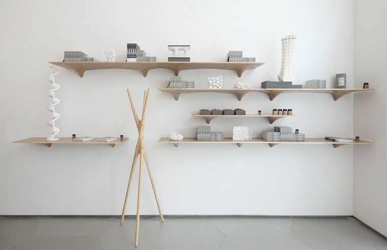 étagères contre-plaqué bois design idée ply shelf moderne design matter 