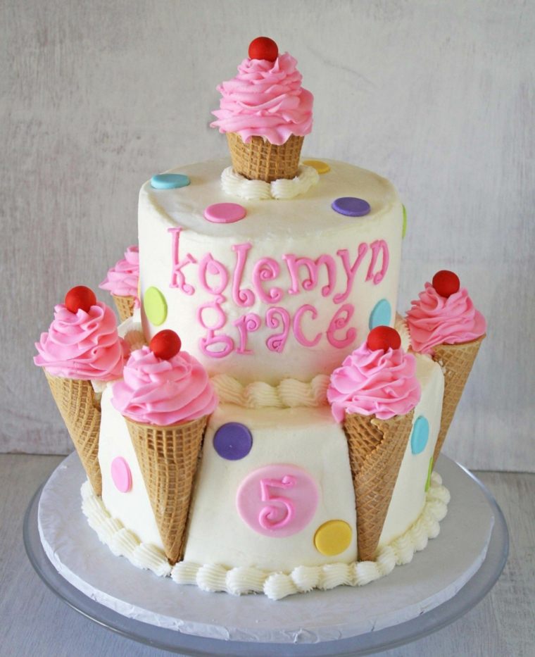 gâteau d'anniversaire enfant fille