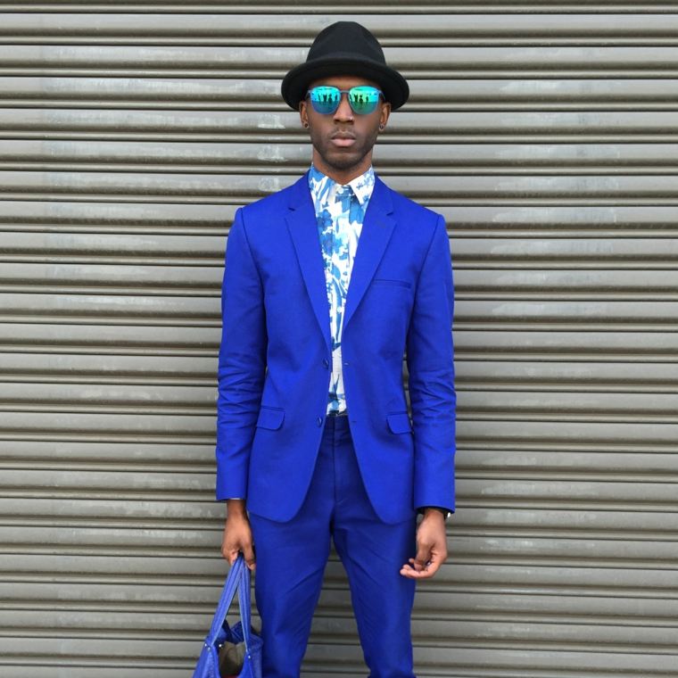 tendance mode homme printemps été 2016 costume bleu