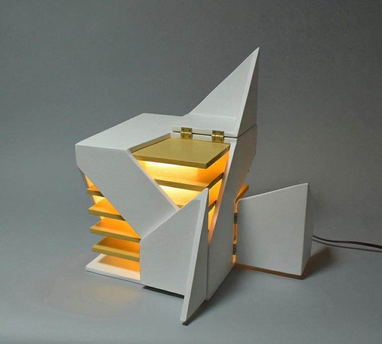 lampe à poser design pliante objet design michael jantzen