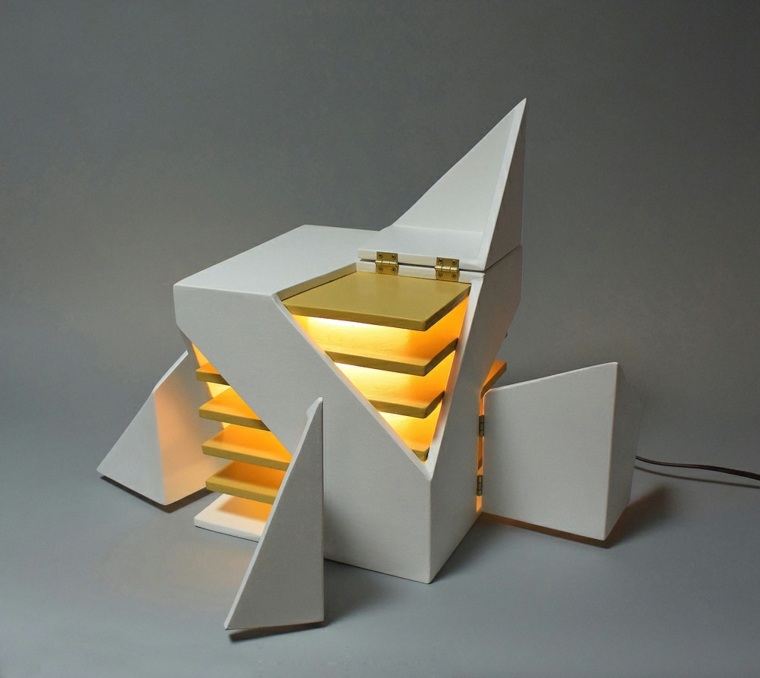 lampe à poser design objet design salon luminaire moderne idée 