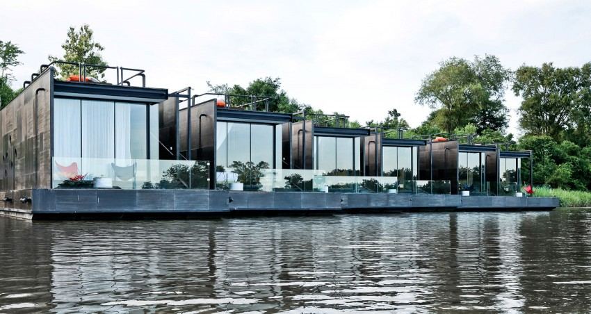 maisons flottantes design thaïlande x-float agaligo studio design moderne