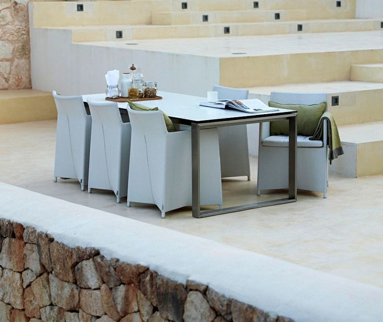 meuble terrasse exterieure table