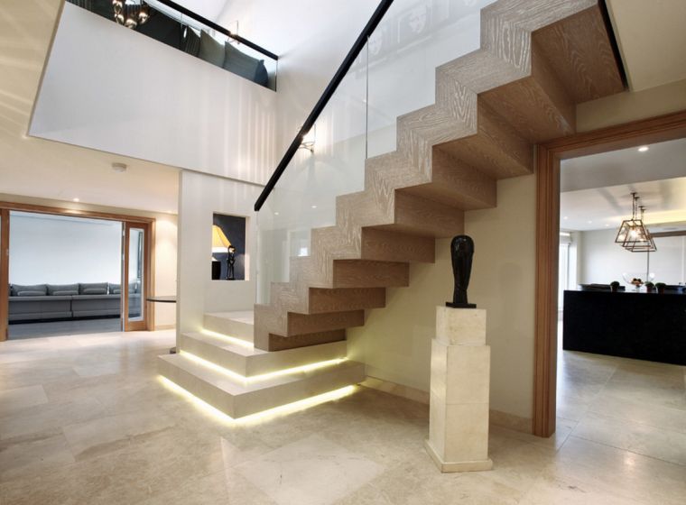 rampe d'escalier idees interieur decoration