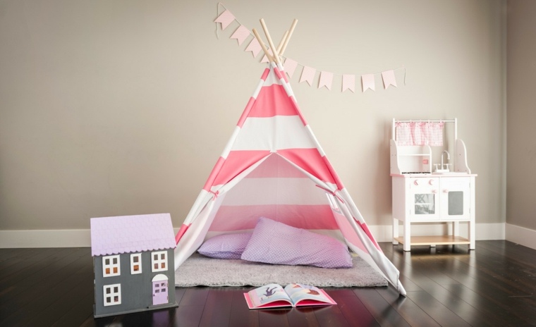 tipi indien fille chambres deco