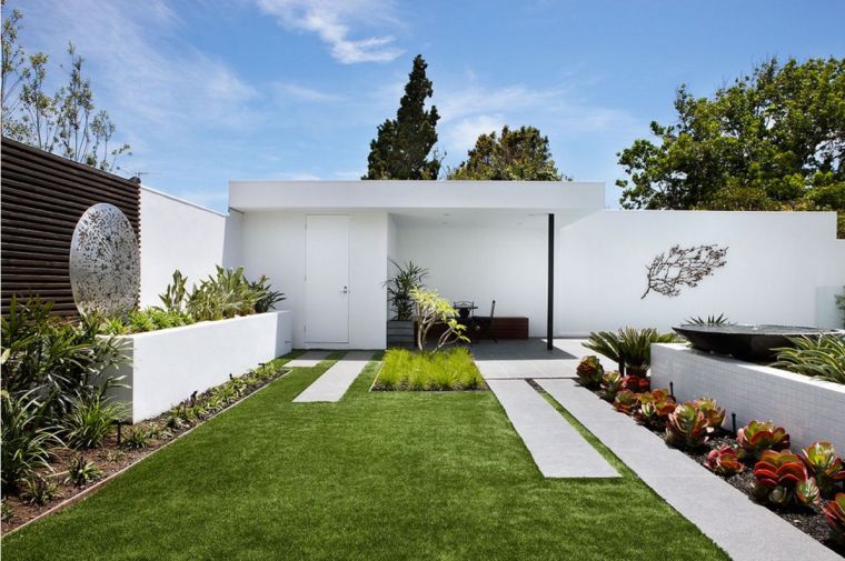 aménagement jardin extérieur decor moderne