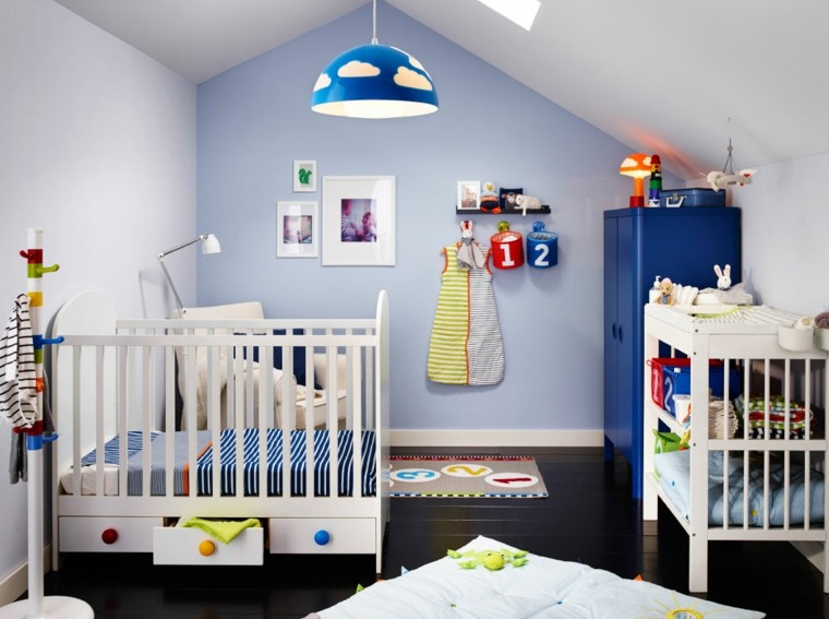 chambre pour enfant rangements meuble ikea