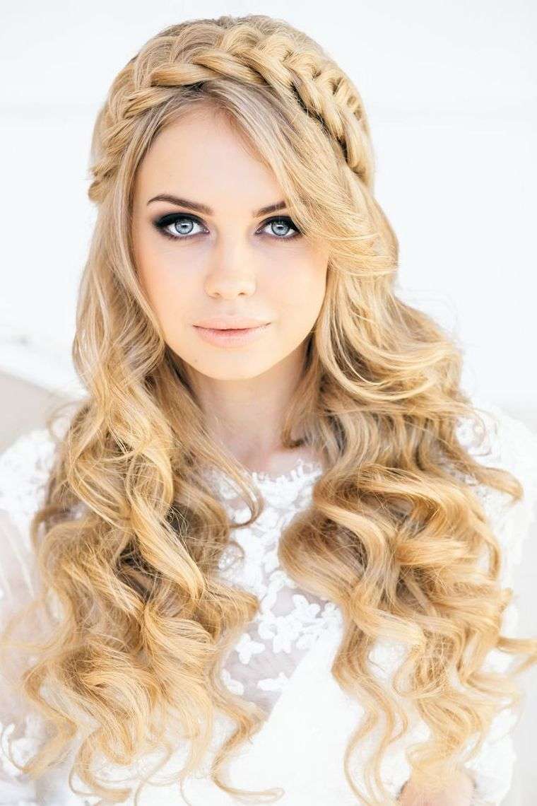 coiffure fille tresse mariage 