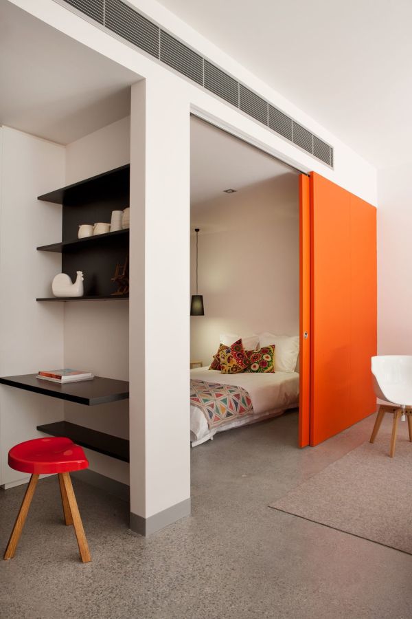 design intérieur maison couleur orange