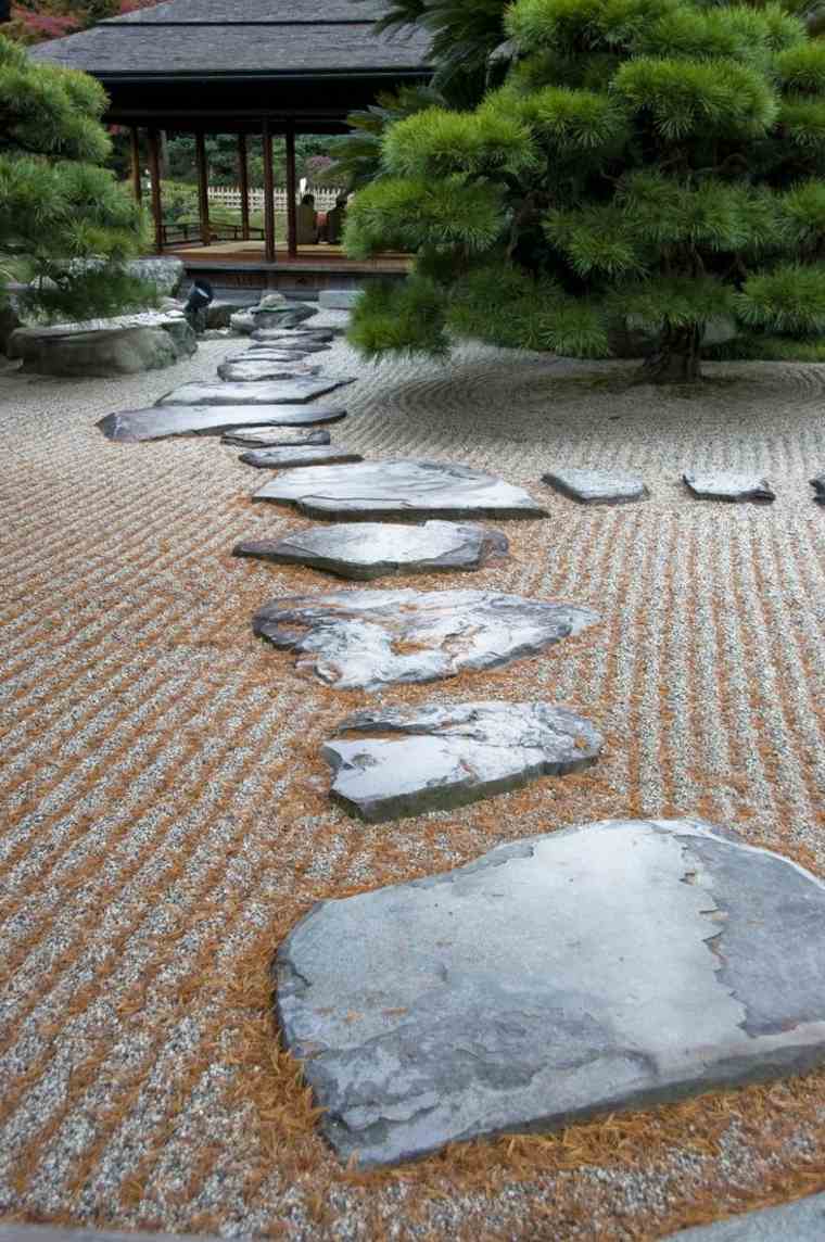 jardin japonais deco allee pierre