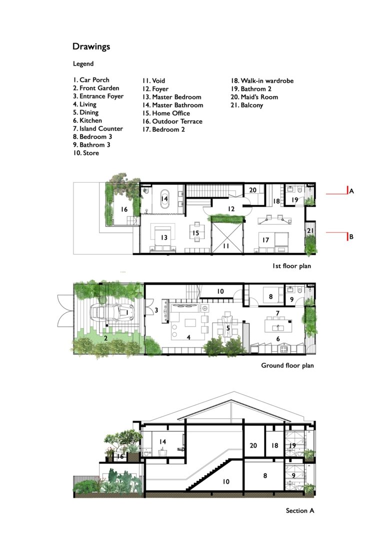 maison avec patio couvert design et architecture deco