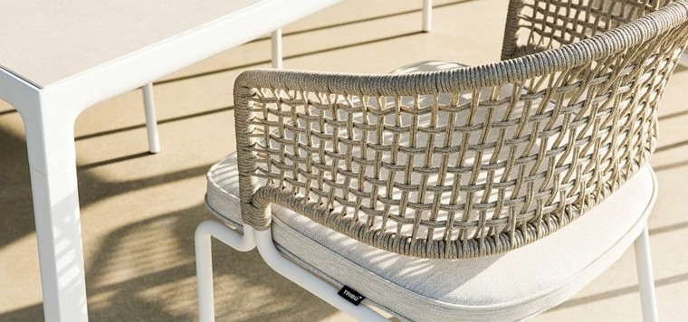 mobilier de terrasse design chaise de jardin fauteuil tribu