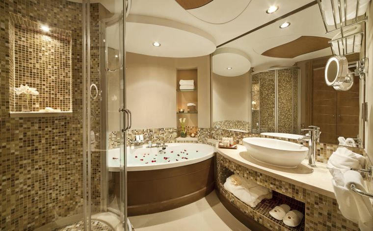 modèle salle de bain decoration luxe